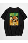 Deocept Unisex Nirvana Album Ön Ve Arka Baskılı Oversize T-shirt